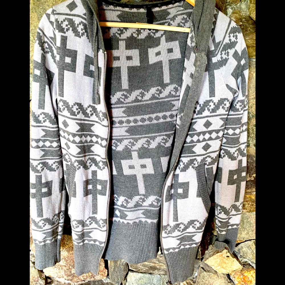 Red Dragon zip up sweater